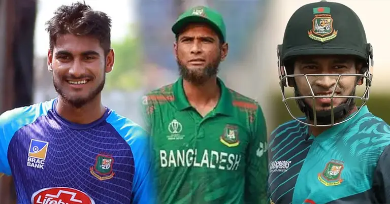 নাঈম শেখ, মাহমুদুল্লাহ ও মুশফিকুর রহিম